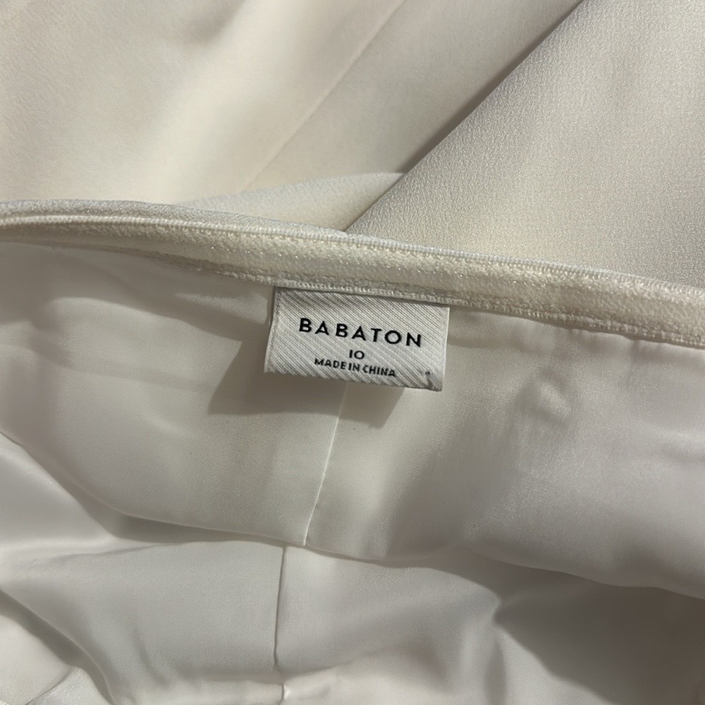 Babaton Insider Tube Top - White Size 10 - Picture 5 of 8